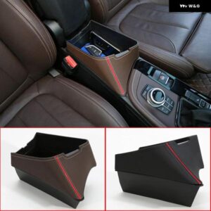 BMW 5 スタイルカーセンターアームレスト収納ボックス コンテナトレイ X1 F48 2016-2020 X2 F47 2018-2020 カーアクセサリー左ハンドル
