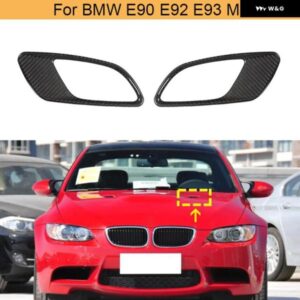 BMW ボンネットボンネット エアベント カバー 3シリーズ E90 E92 E93 M3 2008 - 2013 フロントフード エンジン エアベント トリムカバー カーボン