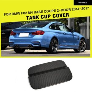 BMW カーボン車外装オイルガス燃料タンクキャップトリム F82 M4 ベースクーペ 2ドア 2014 - 2017 NOコンバーチブル