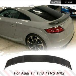アウディ リアトランク スポイラー ブーツ ウイング スポイラー TT TTS SLINE TTRS TT TTS TTRS クーペ 2015-2021 カーボンレーシングウイング