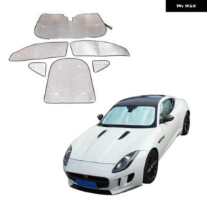 ジャガー F-TYPE 2013-2022 フロントガラス 全窓ガラスサンバイザー カバー カーアクセサリー