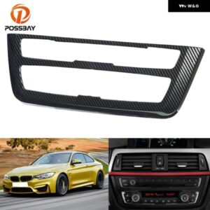 BMW インテリア センターコンソール コントロール パネル ABS ハードトリムカバー M4 F80 F82 M3 F83 2014-2018 アクセサリーアクセサリー