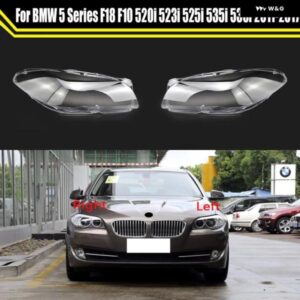 BMW ヘッドライト ヘッドランプ ライトランプシェード ガラスレンズ ケースシェルカバー 5シリーズ F18 F10 520I 523I 525I 535I 530I 2011 2017