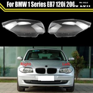 BMW 交換用ガラス ヘッドライト ケースシェルキャップクリアランプシェード レンズ カバー 1シリーズ E87 120I 39753