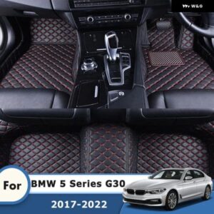 BMW RHD フロアマット 5シリーズ G30 2017-22 カーペットカバー カスタム 自動車 インテリア アクセサリー