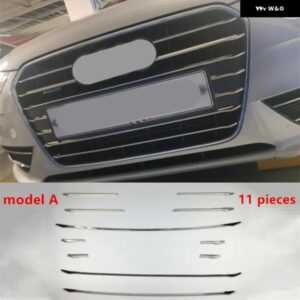 アウディ CNORICARC フロントバンパー エアグリル 装 飾カバー トリム A4 B8 2013-2016 ステンレスカー スタイリング 外装