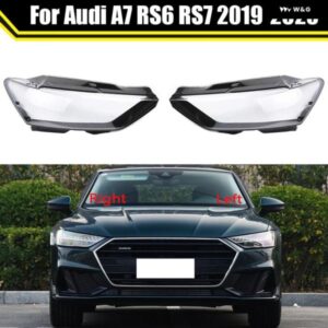 アウディ 交換用 ヘッドライト ケースシェル ヘッドライト レンズ カバー A7 RS6 RS7 2019-23 クリアランプシェード