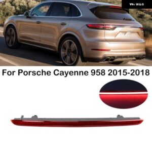 ポルシェ カイエン 958 2015-18 リアハイ マウント サードブレーキストップライトランプ 3RD リバースブレーキライト 95863105