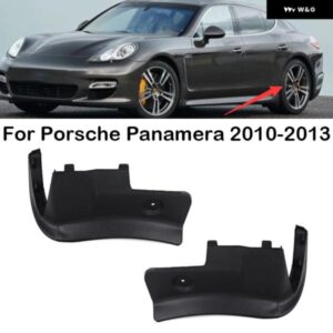ポルシェ パナメーラ 2010-2013 リアマッドフラップ マッドガード スプラッシュガード フェンダーストリップサイドメンバー トリム ホイール