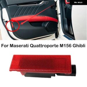 マセラティ クアトロポルテ M156 2016-2020 ジブリ 2017-2019 インテリア ドアライト安全ライトカーテシランプ 6700070