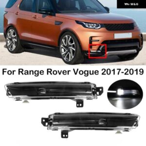ランドローバー LED 車 DRL デイタイム ランニングライト フォグランプ ディスカバリー 5 レンジローバー ヴォーグ 2017-2019 ジャガー F-PACE E-PACE