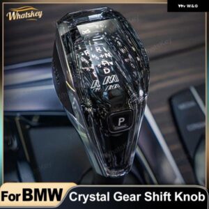 BMW 1ピース クリスタル ギア シフト ノブ G30 G31 G32 G11 G12 F30 F31 F32 F36 F01 F25 F26 F20 F22 F15 E70 F11 F10 ハンドルギア ボックス