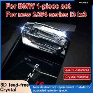 BMW 1PICES-SET クリスタル ギア シフト ノブ G20 G12 I3 I01 I7 G70 IX3 G08 X5 G05 X6 G06 X7 G07 パドルシフター クリスタル