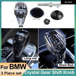BMW クリスタル ギア シフト ノブショートタイプ E70 X5 E71 X6 2008-2013 クリスタルギア ボックス レバー スティックハンドルチューニングアクセサリー
