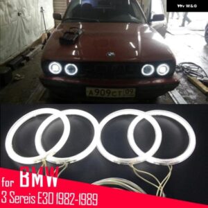 BMW 3シリーズ E30 316I 318I 318IS 320I 323I 325I 325IS 325IX 324D 324TD 超高輝度 CCFL エンジェルアイリングライト