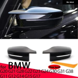 BMW サイドドアバック ミラー サイド ミラー カバー キャップ部品 スタイリング 3 4 5 7 8シリーズ G20 G21 G30 G38 G22 G23 G11 G12 G15 G16 LHD RHD