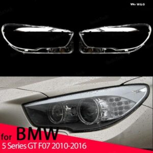 BMW ヘッドライト レンズ カバー クリア ヘッドライト ランプシェルレンズ 光 5シリーズ GT 5GT F07 2010-2016 ランプカバー