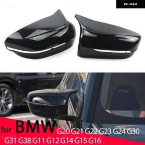 BMW ABS ペーストサイドドア ミラー カバー 3 4 5 6 7 8シリーズ G20 G22 G30 G38 G11 G15 G16 明 外装 サイドカバー