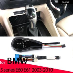 BMW LED ギア シフト ノブ シフト ヘッドギアレバー ヘッドカーパーツ 5シリーズ E60 E61 520I 525I 528I 530I 535I 2003-10