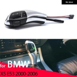BMW LED ハンドル ギア シフト ノブレバー スティックヘッド X5 E53 3.0I 4.4I 4.6IS 4.8IS 3.0D 2000-2006