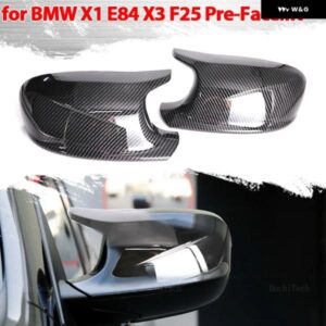 BMW カーボンリアビュードア ウイング サイド ミラー カバー キャップシェルケース X3 F25 X1 E84 PRE-LCI 2010-13 ケース