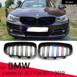 BMW フロント バンパー グリル キドニー レーシンググリル F34 3シリーズ GT グランツーリスモ ダブルスラット交換グリル
