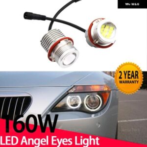 BMW 160ワット ヘッドライト 電球 エンジェルアイズ マーカーライト 電球 E39 E81 E82 E87 E88 X5 E53 E60 E61 E63 E64 X3 E83