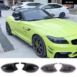 BMW ABS ブラック M スタイル サイドバック ミラー カバー キャップの交換 E89 Z4 2009-2018 ドアバック ミラー カバー ケース