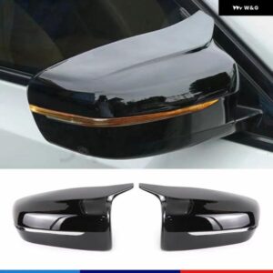 BMW 4 5 7 8シリーズ G14 G15 G16 G22 G23 G24 G30 G38 交換用カーボンルック ミラー カバー リアビュータイプ