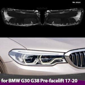 BMW ヘッドライト カバー ヘッドランプ クリアレンズ カバー 明シェルカバー 5シリーズ G30 G38 フェイスリフト前 2017-2020