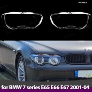 BMW ヘッドライト ヘッドランプ ガラスレンズ ケースシェルカバー 7シリーズ E65 E66 E67 2001-2004 フェイスリフト前