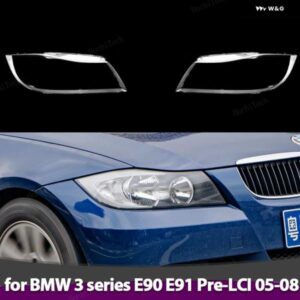 BMW ヘッドランプ カバー ヘッドライト レンズ ガラスカバー ブライトシェルレンズ カバー 3シリーズ E90 E91 プレ LCI プレフェイスリフト