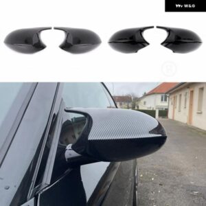 BMW 2X ミラー カバー E90 サイドドアバック ミラー サイド ミラー カバー キャップ E90 E91 2005-2007 E92 E93 2006-2009 M3 スタイル E80 E81 E87