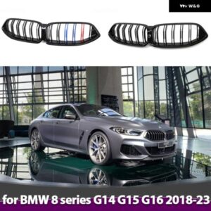 BMW 車 M カラー/グロスブラックフロント バンパー キドニーグリル 8シリーズ G14 G15 G16 2019-22