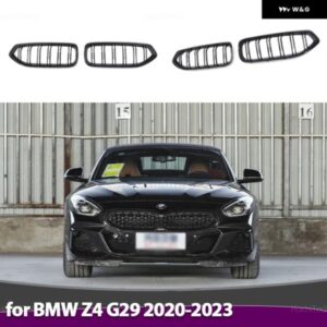 BMW フロント バンパー キドニーグリル フードグリル Z4 G29 ロードスター M40I SDRIVE 25I 2020-2024 ABS レーシンググリル 交換