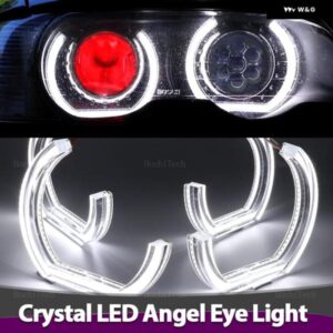 BMW DTM アクリルライトリング DRL LED エンジェルアイキット E38 E39 E60 E53 E46 E90 E91 E92 E93 E81 E82 車 ヘッドライト レトロフィット