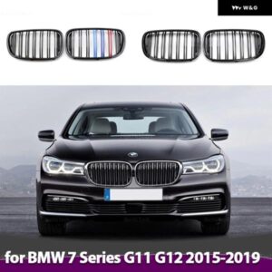 BMW ダブルラインフロント バンパー キドニーグリル 7シリーズ G11 G12 2015-2019 グリル スタイル