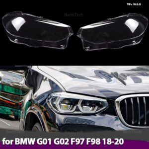 BMW ヘッドライト カバー 防水 ブライトシェルランプクリアレンズ カバー X3 X4 X3M X4M G01 G02 F97 F98 フェイスリフト前 18-20