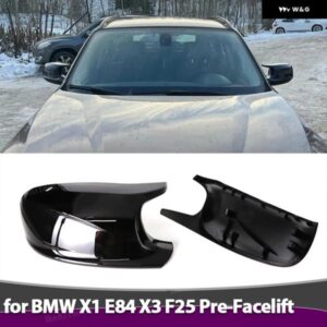 BMW カーボンリアビュードア ウイング サイド ミラー カバー キャップシェルケース X3 F25 X1 E84 PRE-LCI 2010-13 ケース