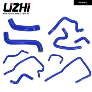 スバル ブルー 10個 シリコン ラジエーター 冷却ホース 2001-2006 インプレッサ WRX 2.0T EJ205 EJ20 GDB G
