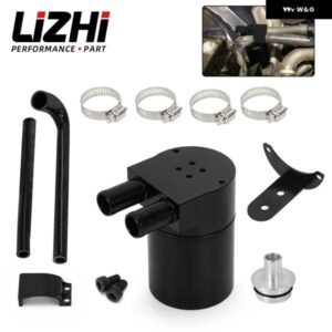 BMW ブラック 合金 リザーバー オイルキャッチ缶タンク ラジエターホース付き 125I 220I 228I 320I 328I 420I 428I N20 N26用