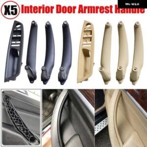 BMW アップグレード レザーカバー ドアインナーハンドル交換 X5 X6 E70 E71 2007-2013