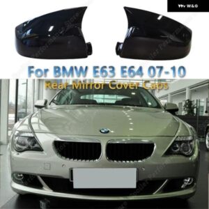 BMW E63 E64 2個 バック ミラー カバー キャップ トリム シェルフレーム 6シリーズ 630I 635D 645CI 650I LCI クーペ/カブリオ 2008-2010