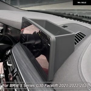 BMW オーガナイザー 5シリーズ G30 G31 2017-2020 と 2021-2023 ダッシュボード 画面 GPS 収納 ホルダー 車 インテリア アクセサリー