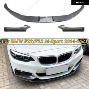 BMW 2シリーズ F22/F23 M235I M240I M-スポーツ 2014-2021 フロント バンパー スプリッターリップ ディフューザー スポイラー カバー ガード ディフレクター