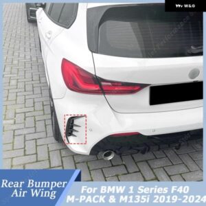 BMW リアウインドナイフ バンパー ステッカー ブラックブレード風ブレード 外装 1シリーズ F40 M-PACK M135I 2019-2024