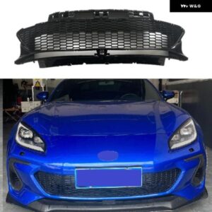 スバル フロント レーシンググリル BRZ 2022 2023 ABS グリル フロントメッシュマスク バンパー カバー 自動車アクセサリー