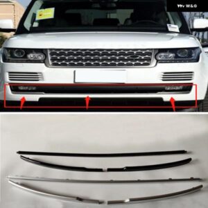 ランドローバー レンジローバー 用にストライプ レンジローバー ヴォーグ 2013-17 フロント バンパー モールド トリム スタイリング 部品