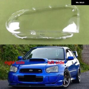 スバル インプレッサ 2003 2004 2005 ヘッドランプ カバー ク リア ヘッドライト シェルプレキシガラス交換フロントレンズ