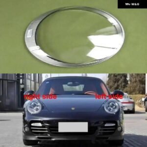 ポルシェ 911 991 997/2005-2011 ヘッドランプ カバー クリア シェード ランプ ヘッドライト レンズ プレキシガラス交換